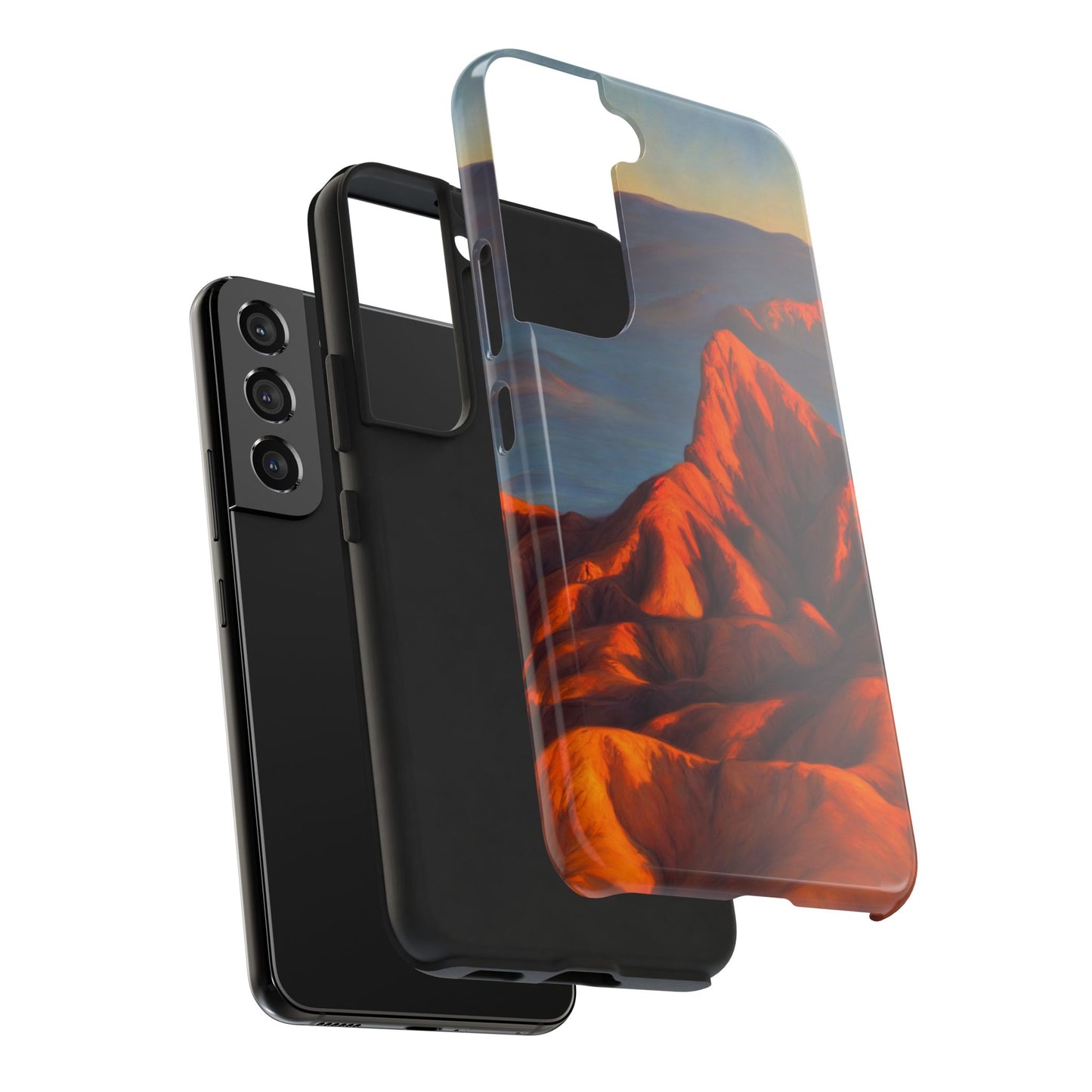 Death Valley National Park's Zabriskie Point Phone Cases, Non-Titled Version