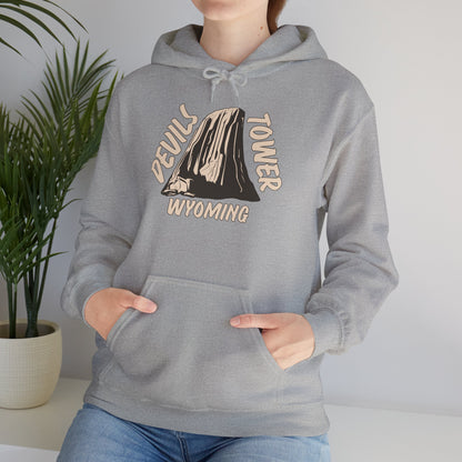 Devil's Tower National Monument Unisex Heavy Blend™ Hooded Sweatshirt