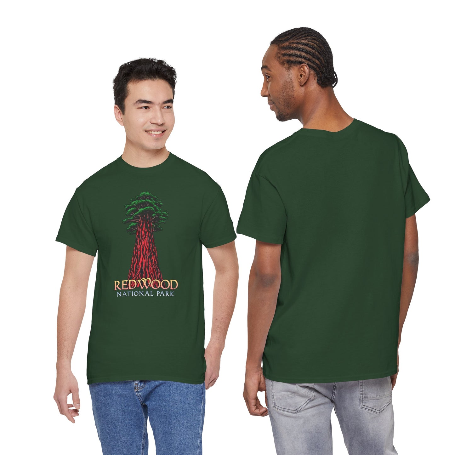 Redwood National Park Unisex Glidan Heavy Cotton Tee