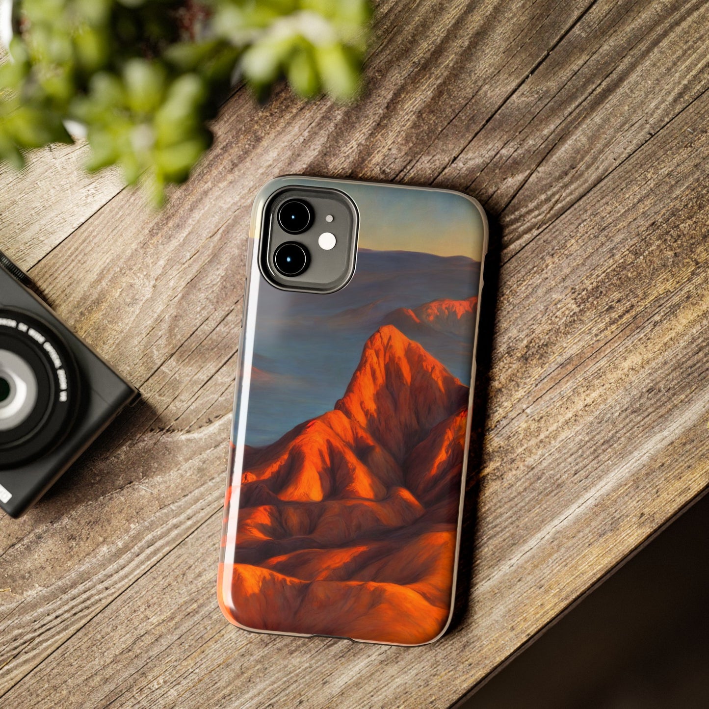 Death Valley National Park's Zabriskie Point Phone Cases, Non-Titled Version