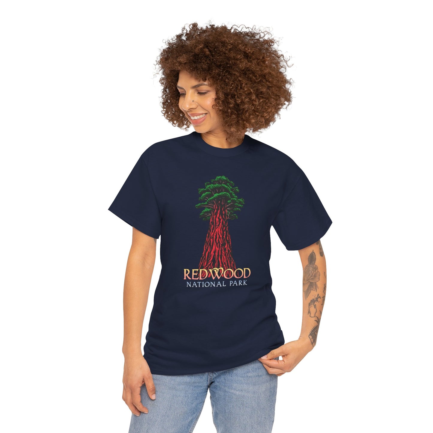 Redwood National Park Unisex Glidan Heavy Cotton Tee
