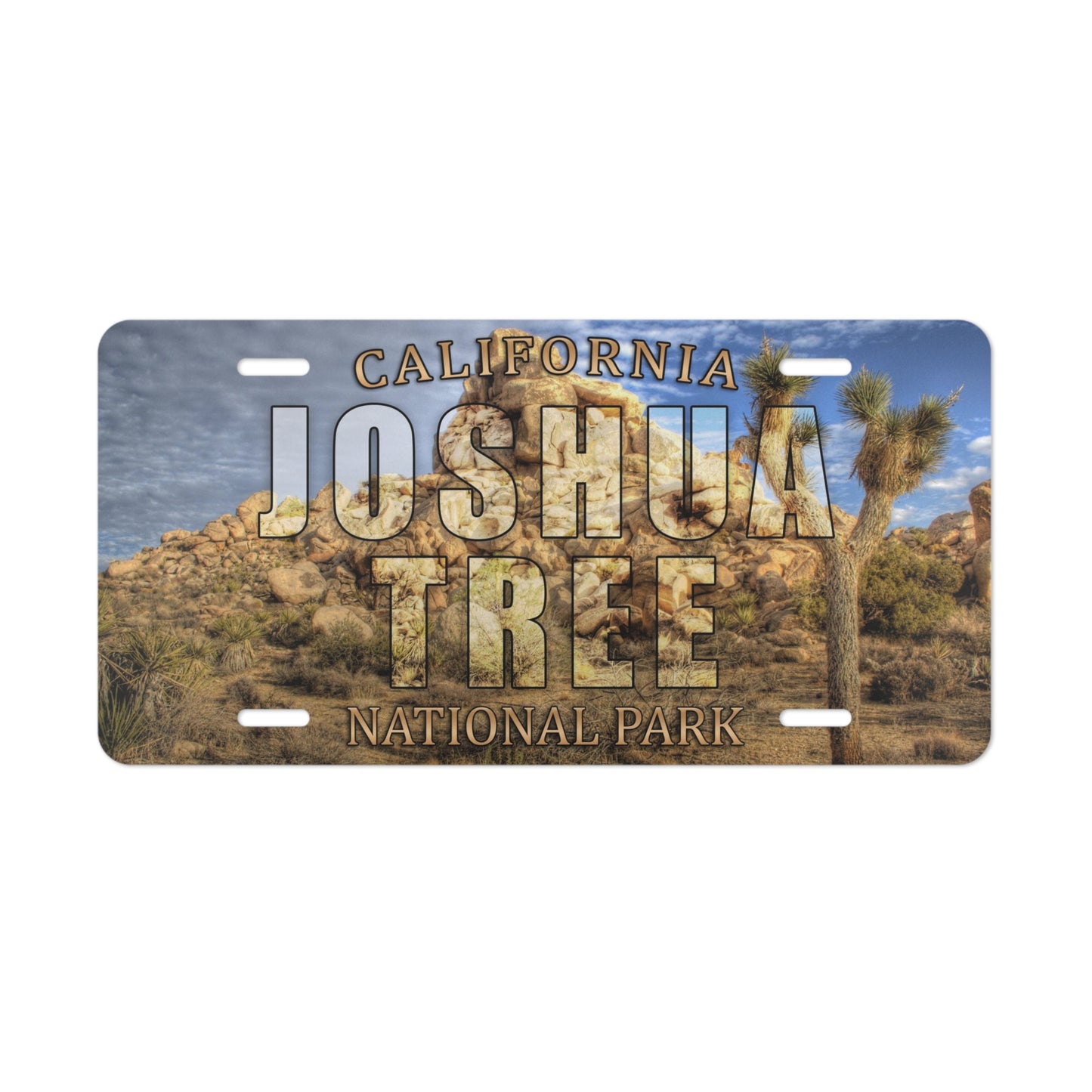 Joshua Tree National Park Custom License Plate