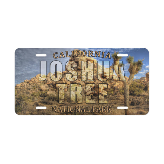 Joshua Tree National Park Custom License Plate