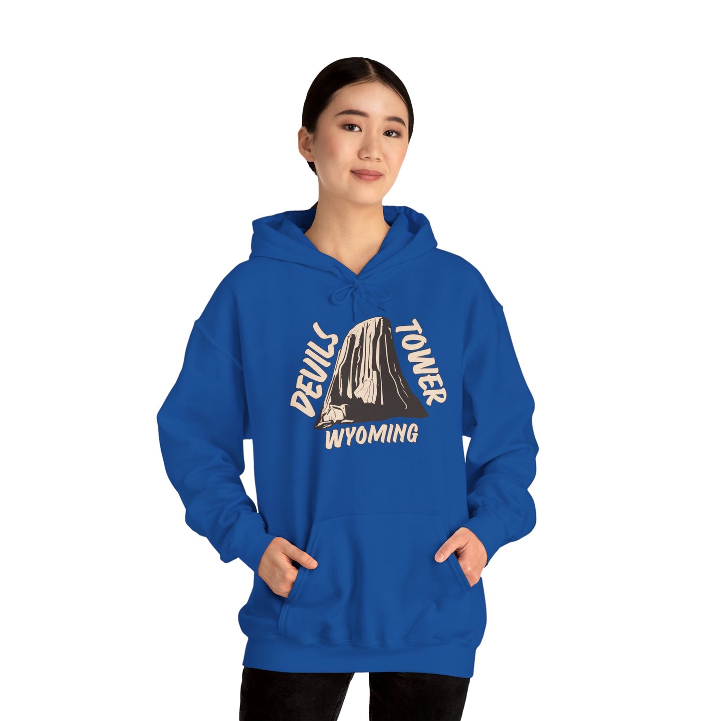 Devil's Tower National Monument Unisex Heavy Blend™ Hooded Sweatshirt