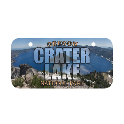 Crater Lake National Park Custom License Plate
