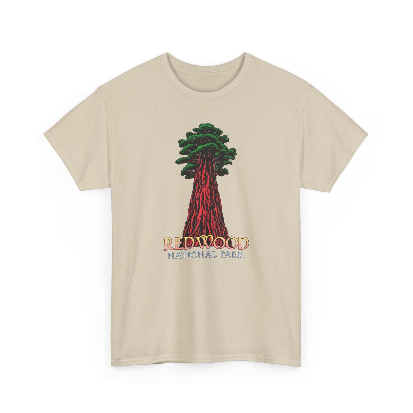 Redwood National Park Unisex Glidan Heavy Cotton Tee