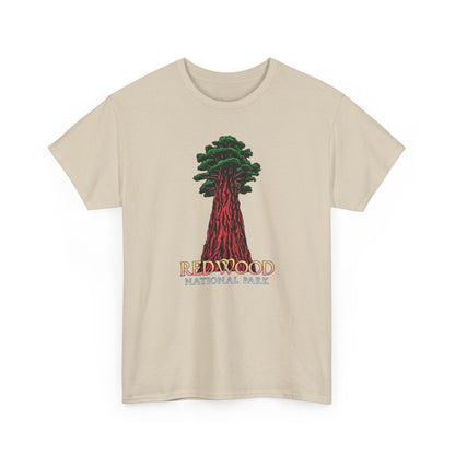 Redwood National Park Unisex Glidan Heavy Cotton Tee