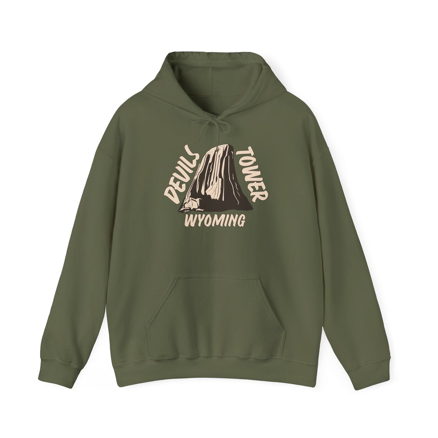 Devil's Tower National Monument Unisex Heavy Blend™ Hooded Sweatshirt