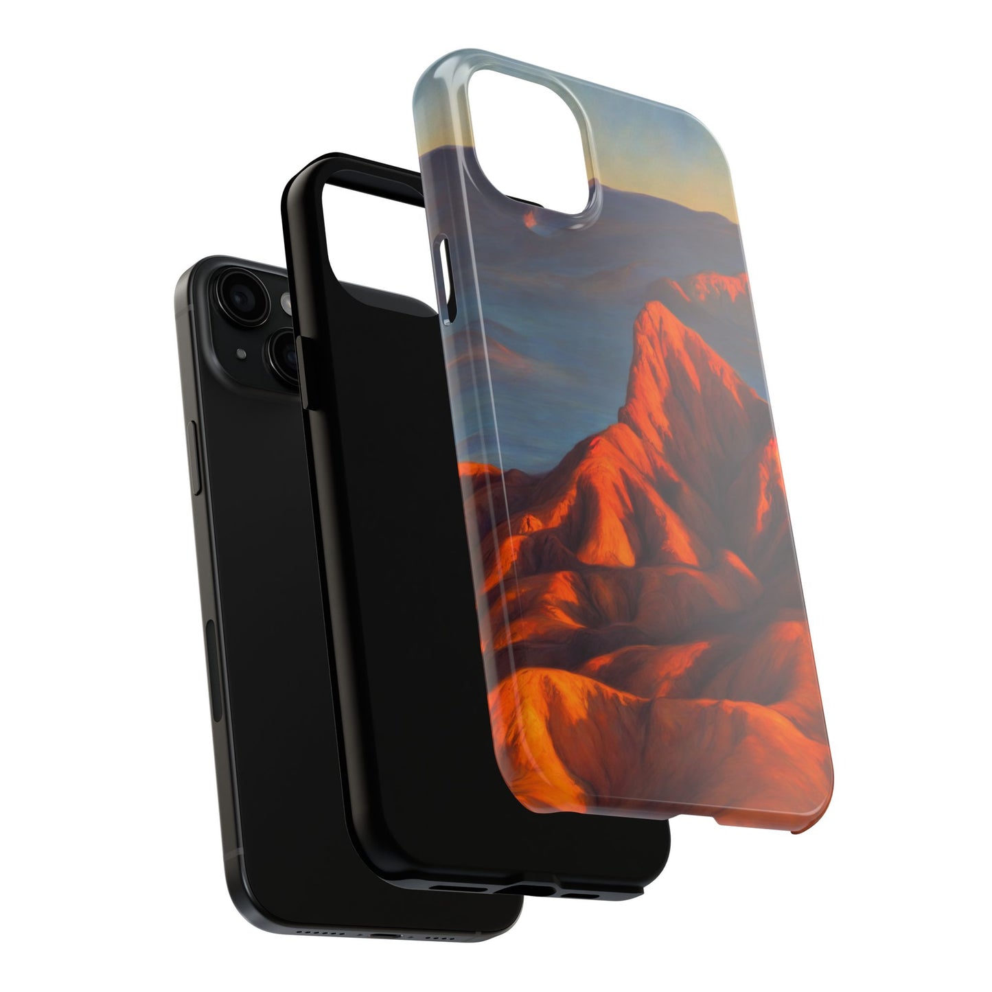 Death Valley National Park's Zabriskie Point Phone Cases, Non-Titled Version