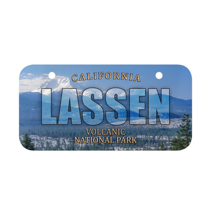 Lassen Volcanic National Park Custom License Plate