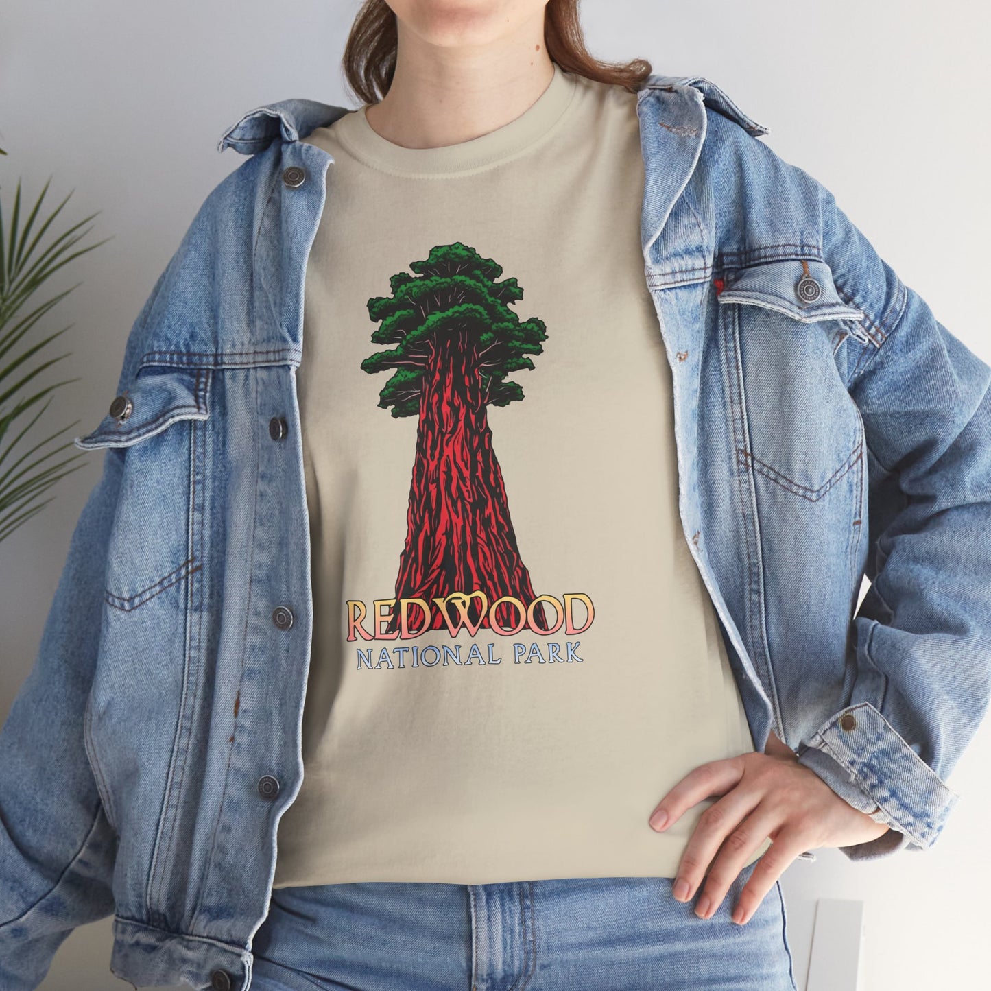 Redwood National Park Unisex Glidan Heavy Cotton Tee