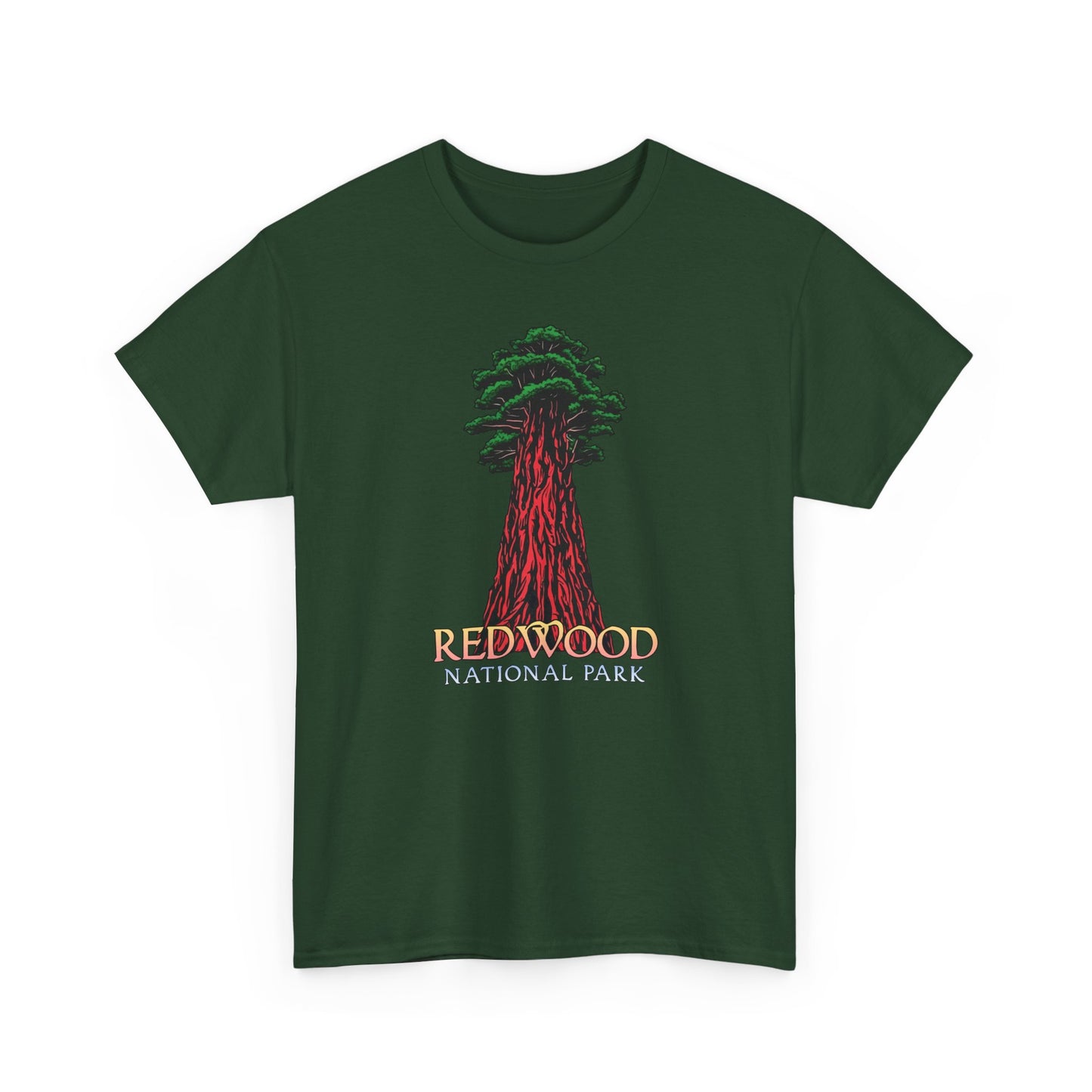 Redwood National Park Unisex Glidan Heavy Cotton Tee