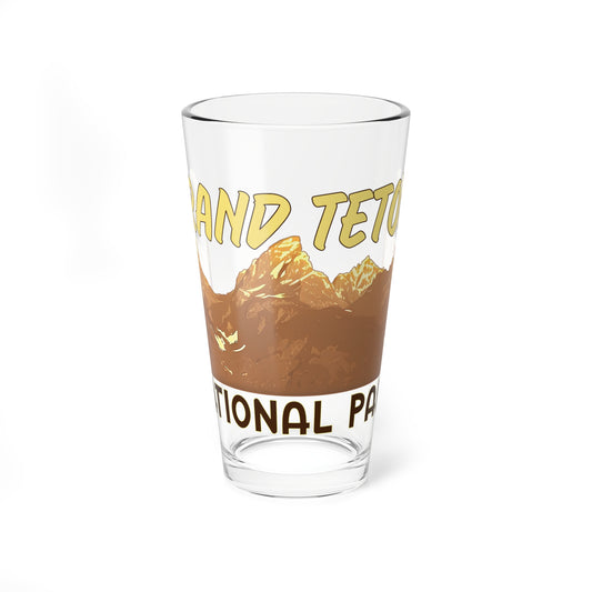Grand Teton National Park Pint Glass, 16oz