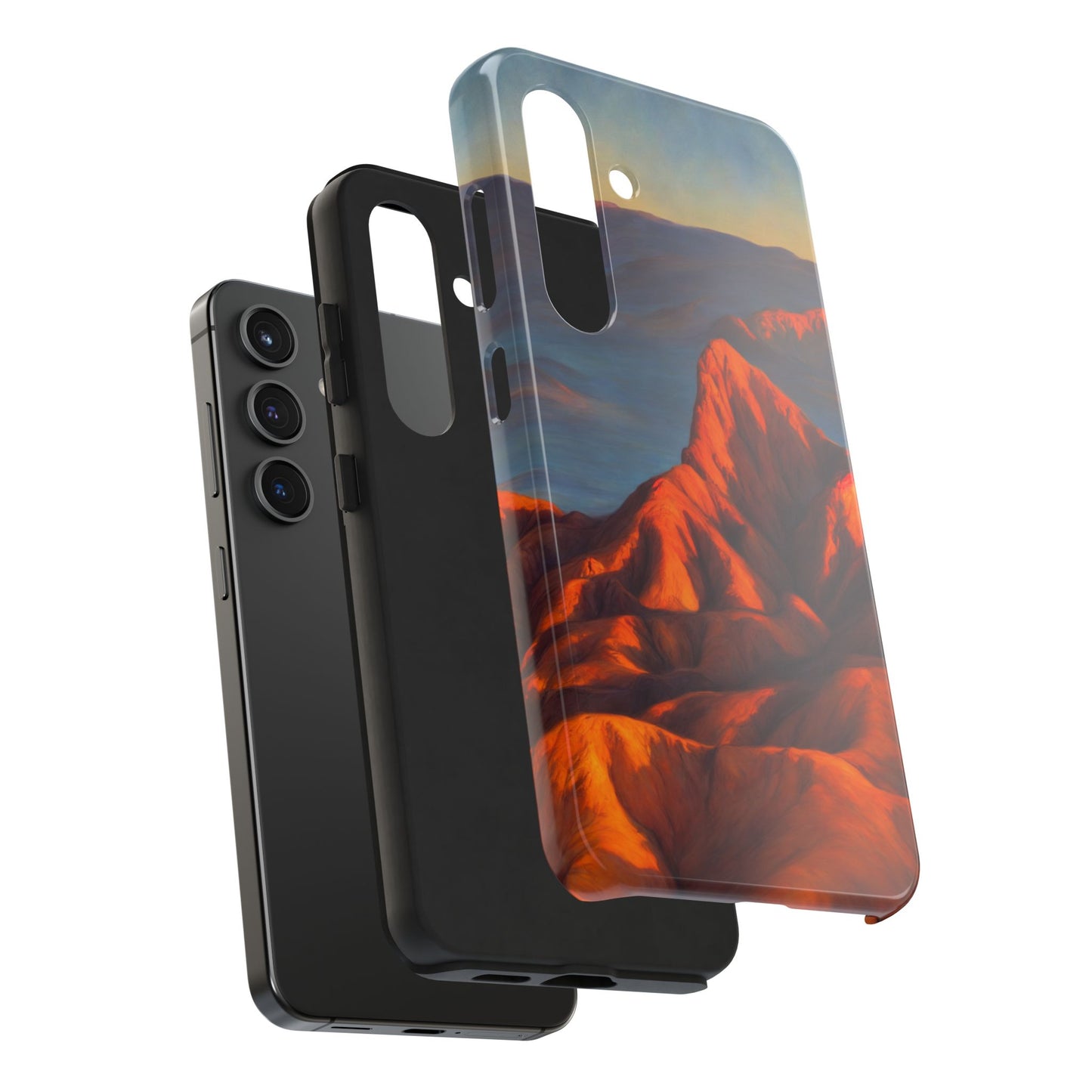 Death Valley National Park's Zabriskie Point Phone Cases, Non-Titled Version
