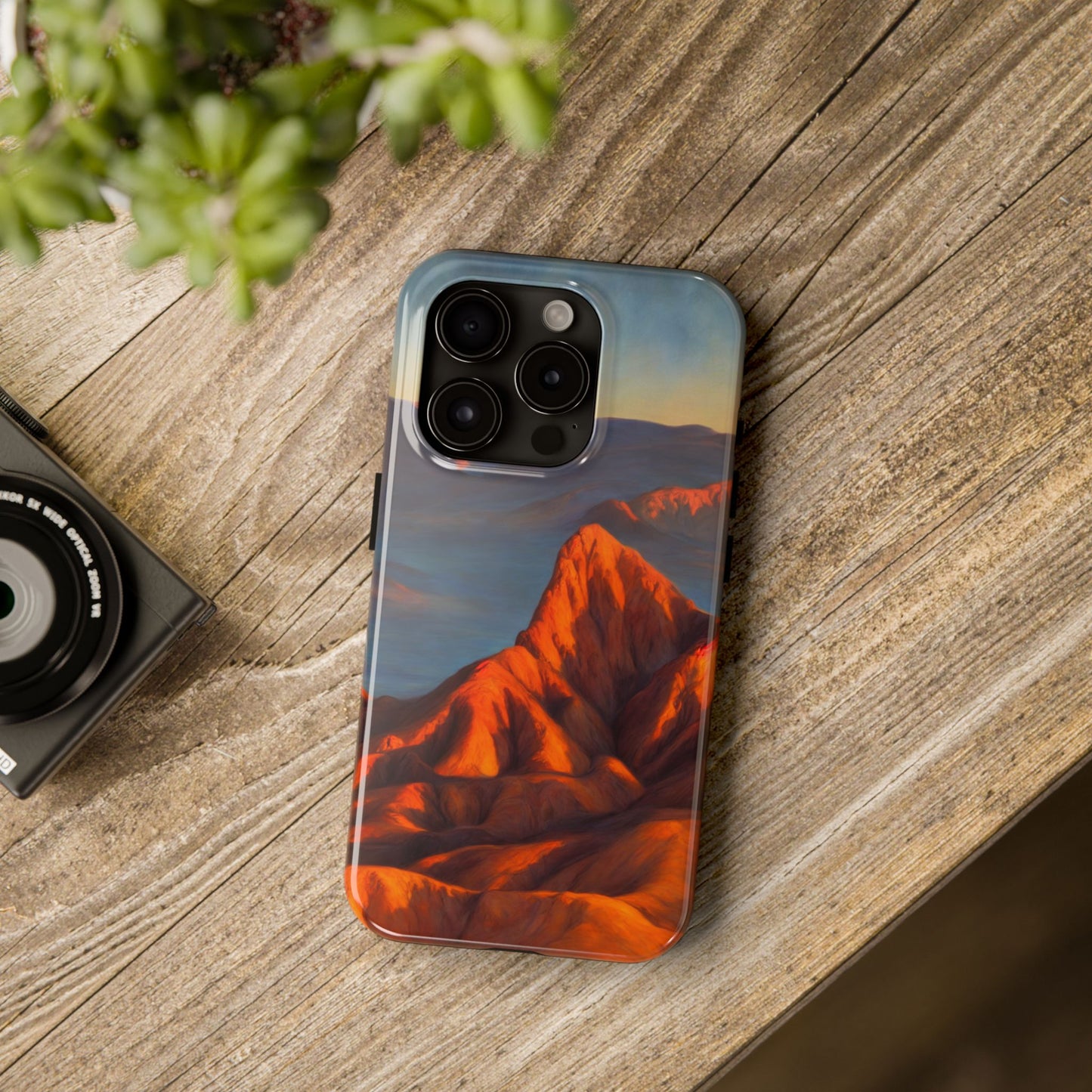 Death Valley National Park's Zabriskie Point Phone Cases, Non-Titled Version