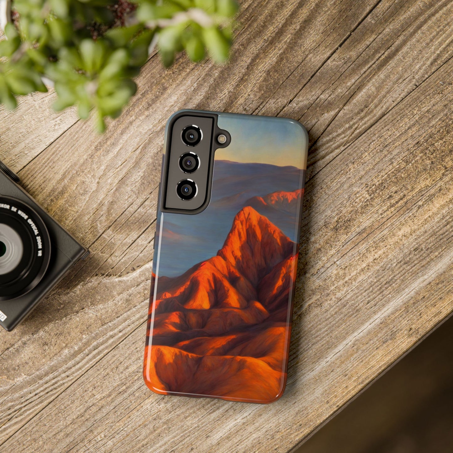 Death Valley National Park's Zabriskie Point Phone Cases, Non-Titled Version