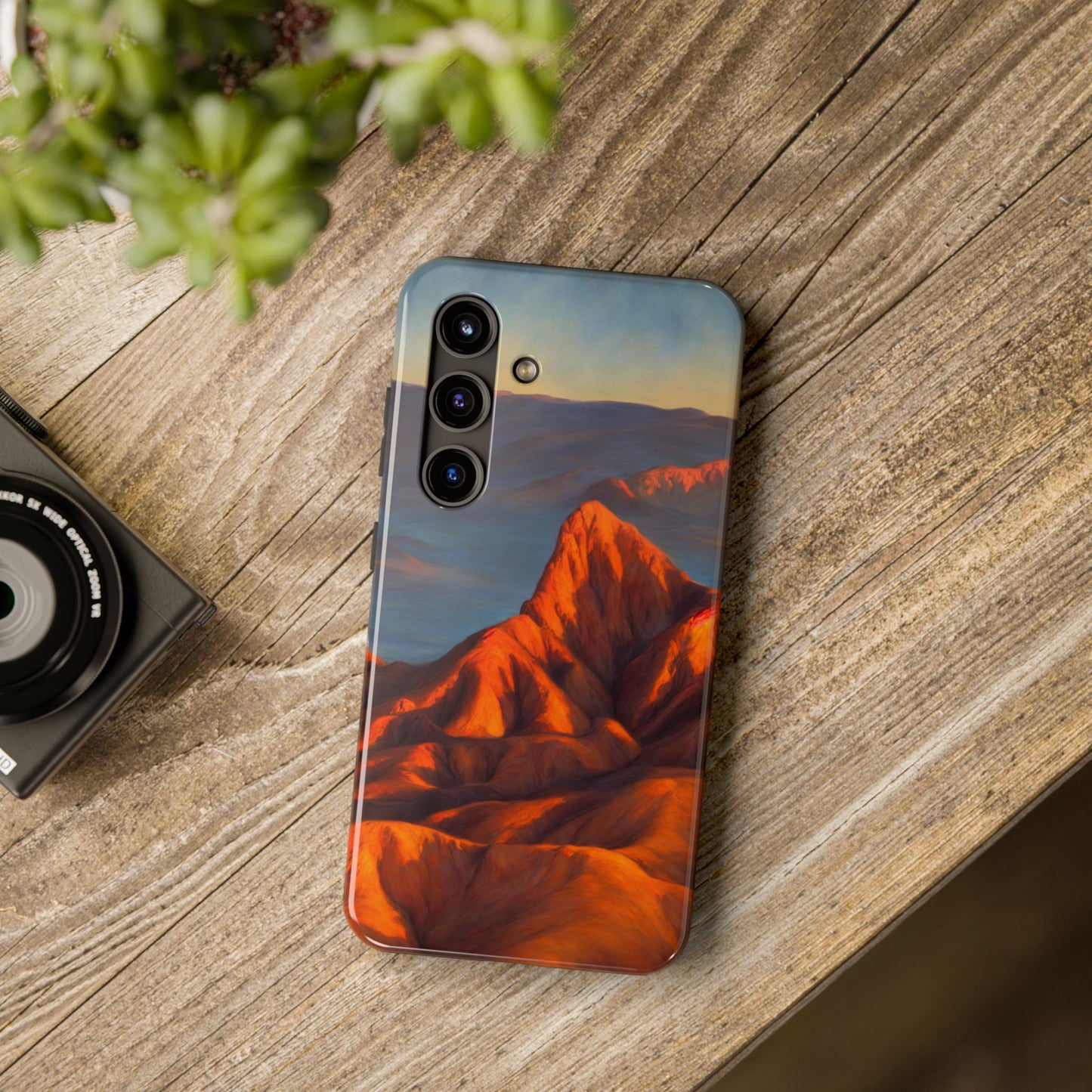 Death Valley National Park's Zabriskie Point Phone Cases, Non-Titled Version