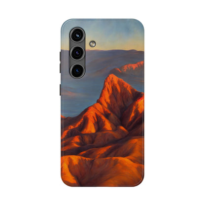 Death Valley National Park's Zabriskie Point Phone Cases, Non-Titled Version