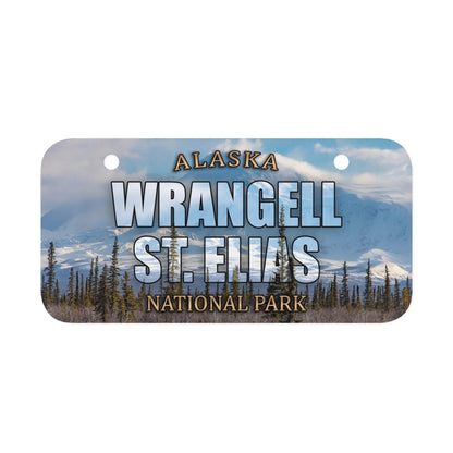 Wrangell St Elias National Park Custom License Plate