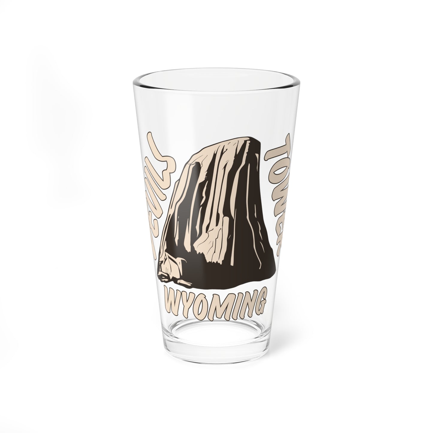 Devils Tower / Bears Lodge Pint Glass, 16oz