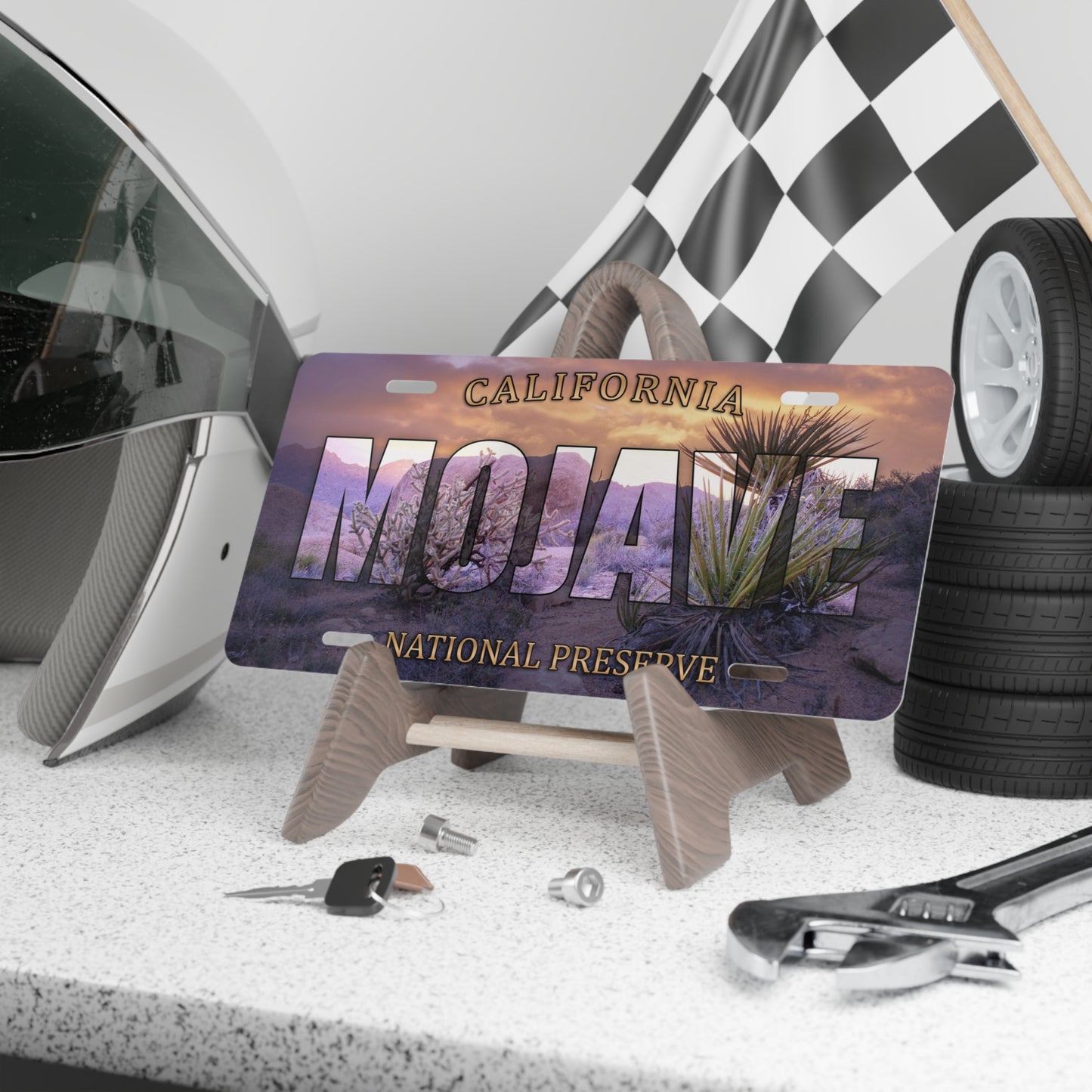 Mojave National Preserve Custom License Plate