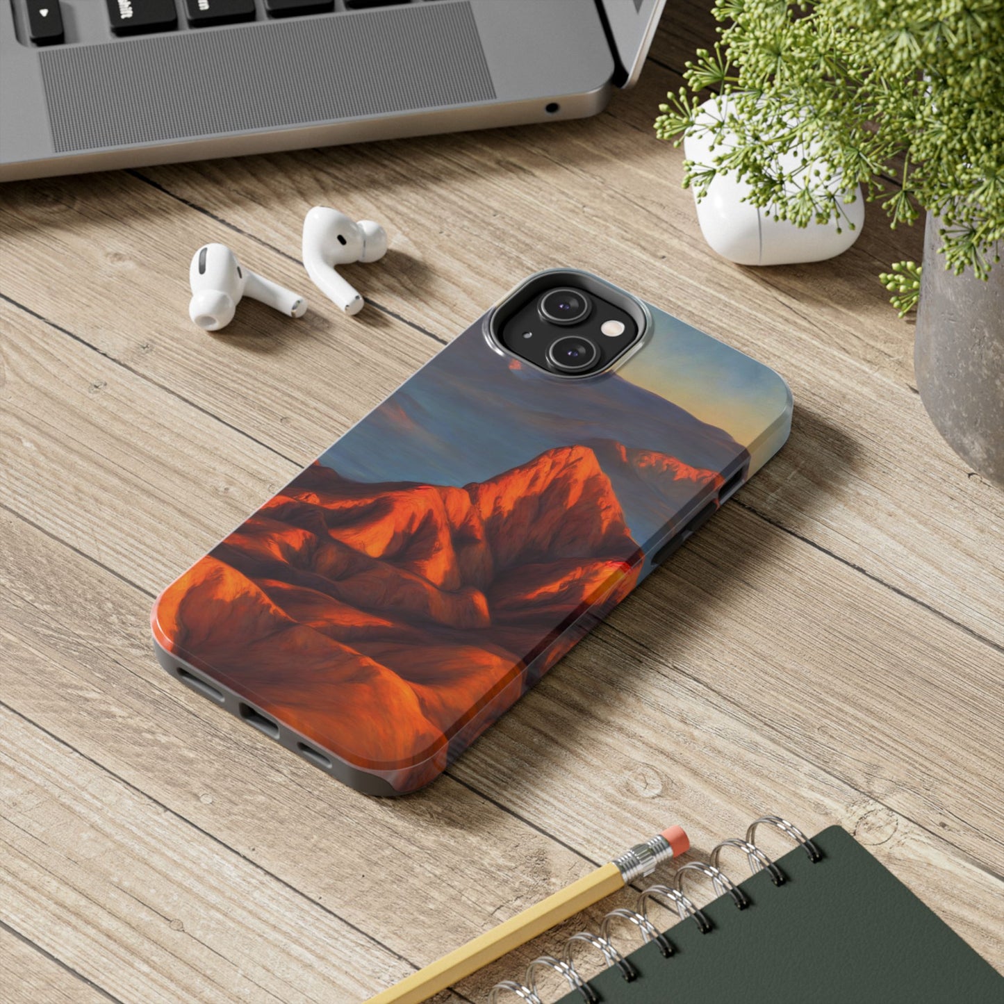 Death Valley National Park's Zabriskie Point Phone Cases, Non-Titled Version