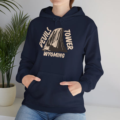 Devil's Tower National Monument Unisex Heavy Blend™ Hooded Sweatshirt