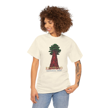 Redwood National Park Unisex Glidan Heavy Cotton Tee