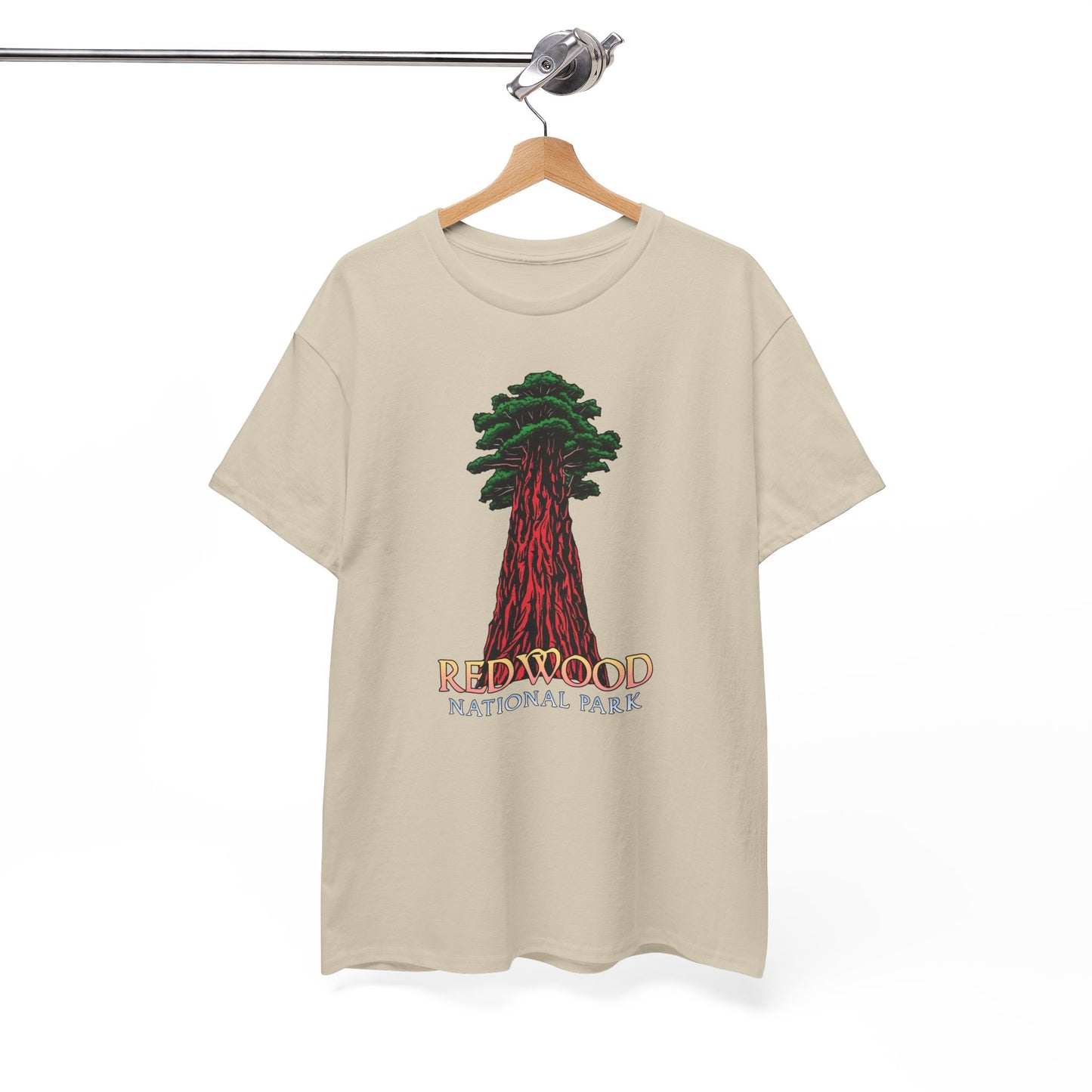 Redwood National Park Unisex Glidan Heavy Cotton Tee