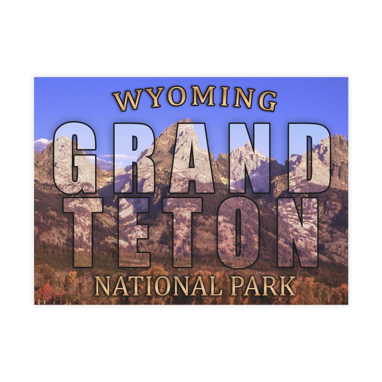Grand Teton National Park Postcards
