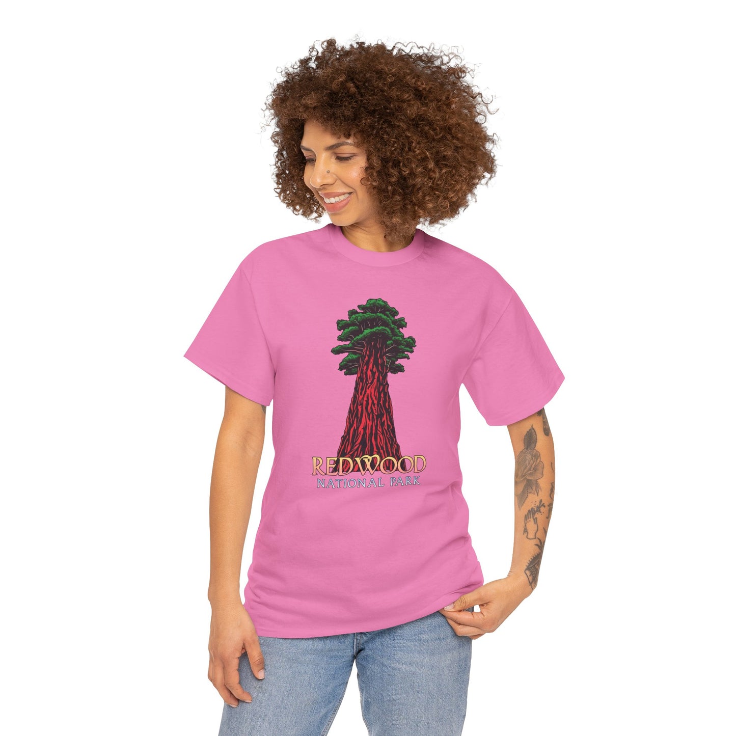 Redwood National Park Unisex Glidan Heavy Cotton Tee