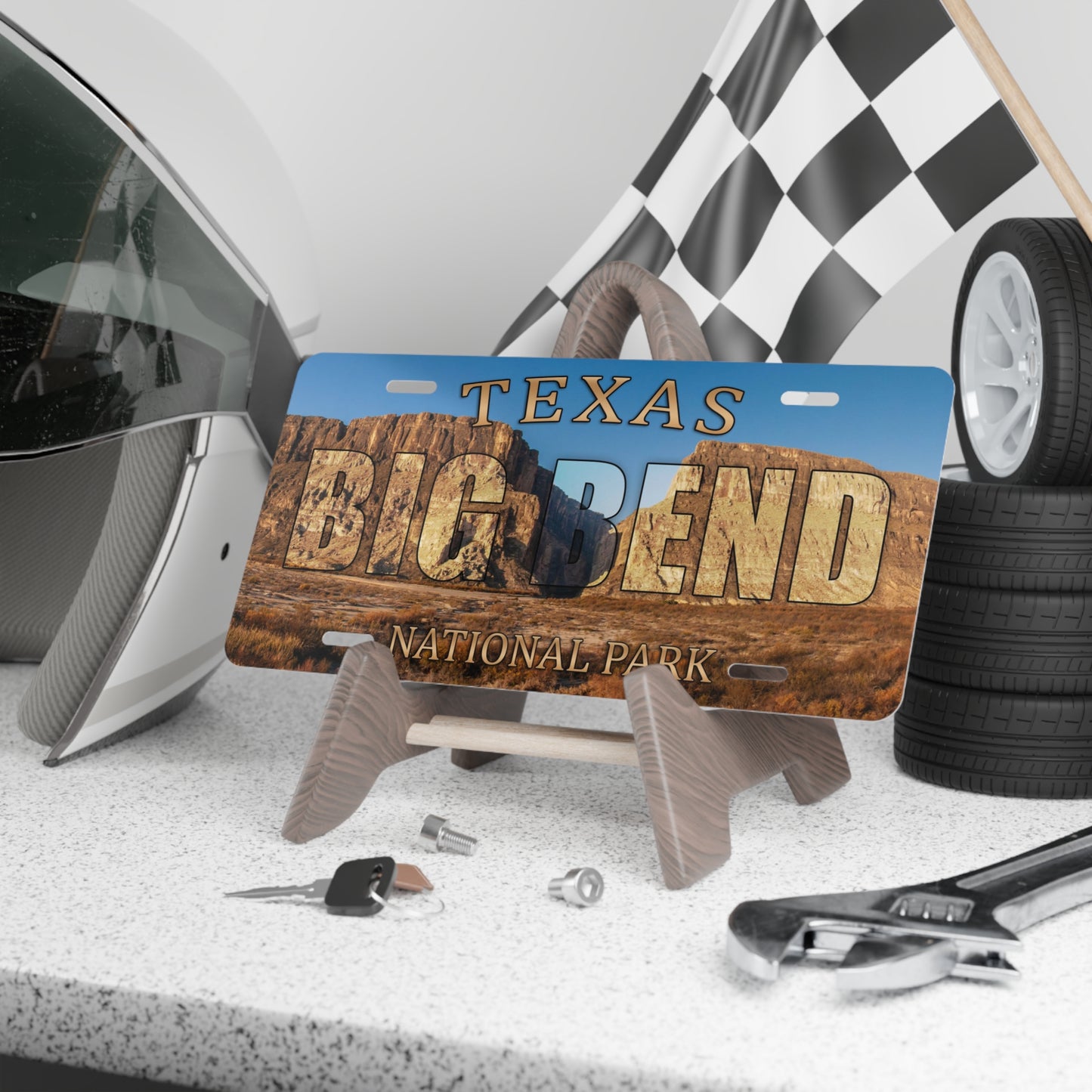 Big Bend National Park Custom LIcense Plate