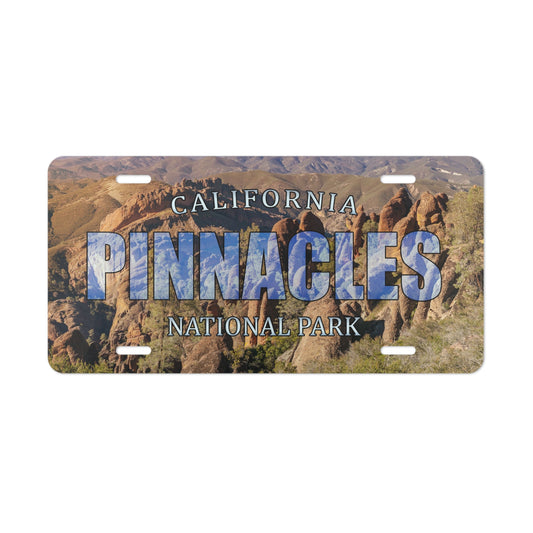 Pinnacles National Park Custom License Plate