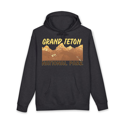 Grand Teton National Park Unisex Heavyweight Hooded Sweatshirt