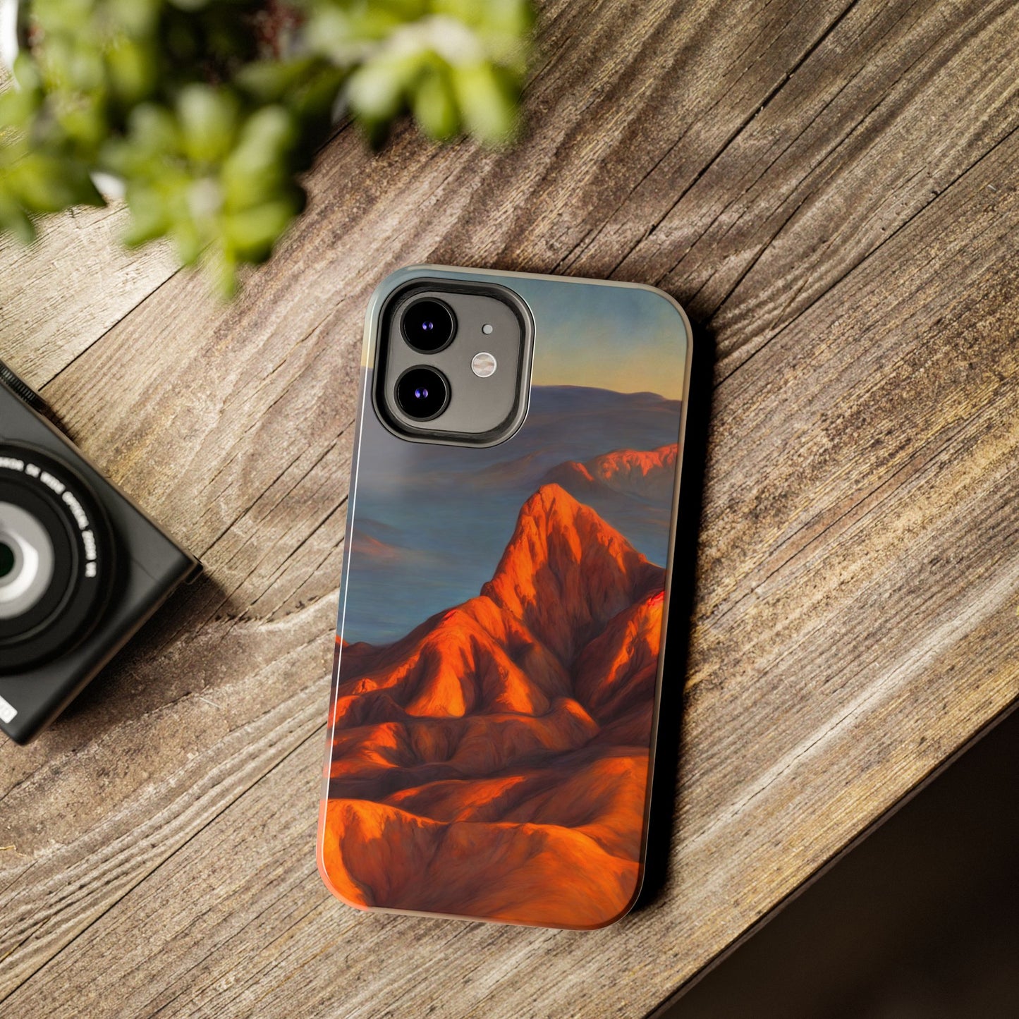 Death Valley National Park's Zabriskie Point Phone Cases, Non-Titled Version