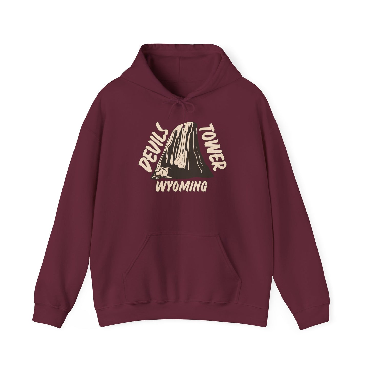 Devil's Tower National Monument Unisex Heavy Blend™ Hooded Sweatshirt