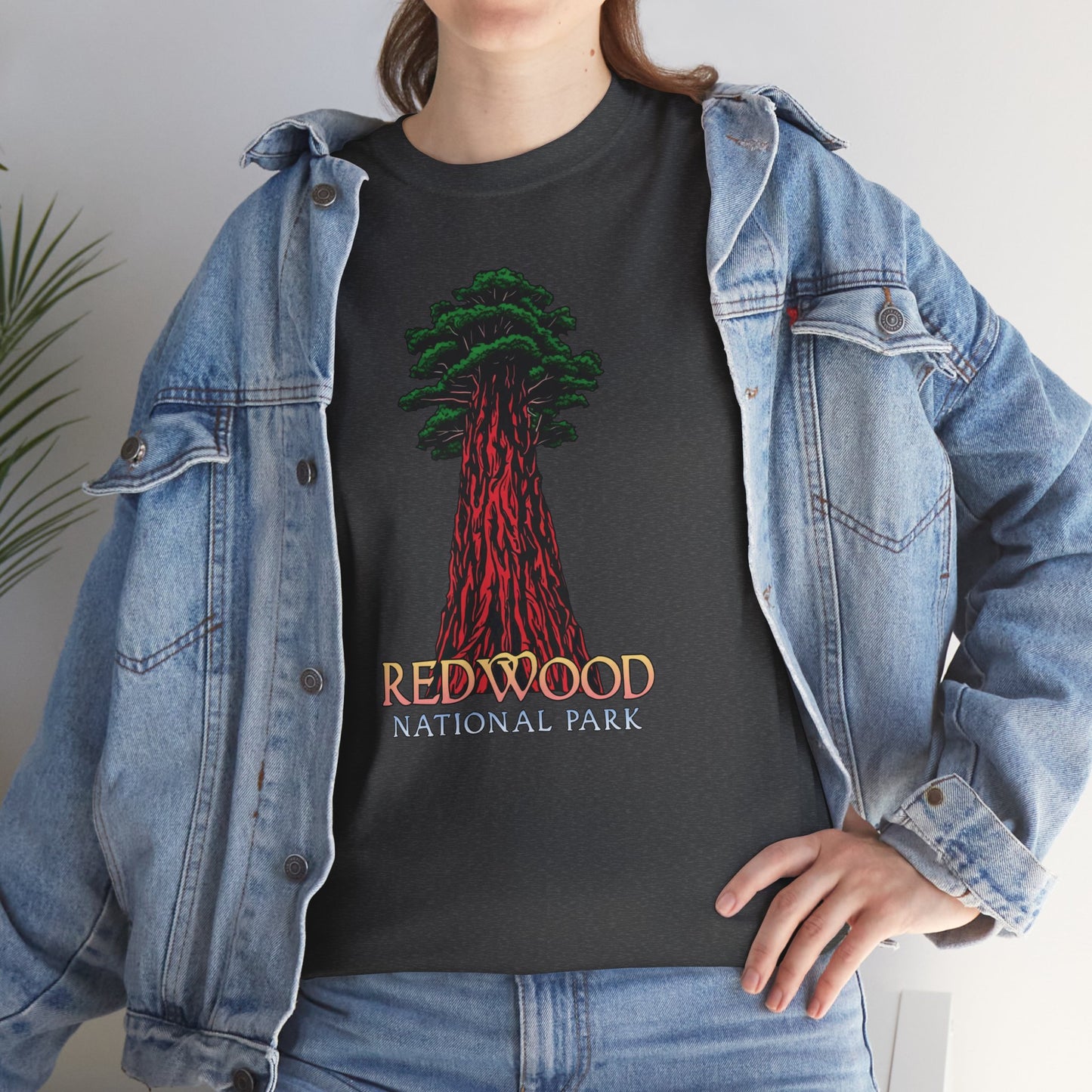 Redwood National Park Unisex Glidan Heavy Cotton Tee
