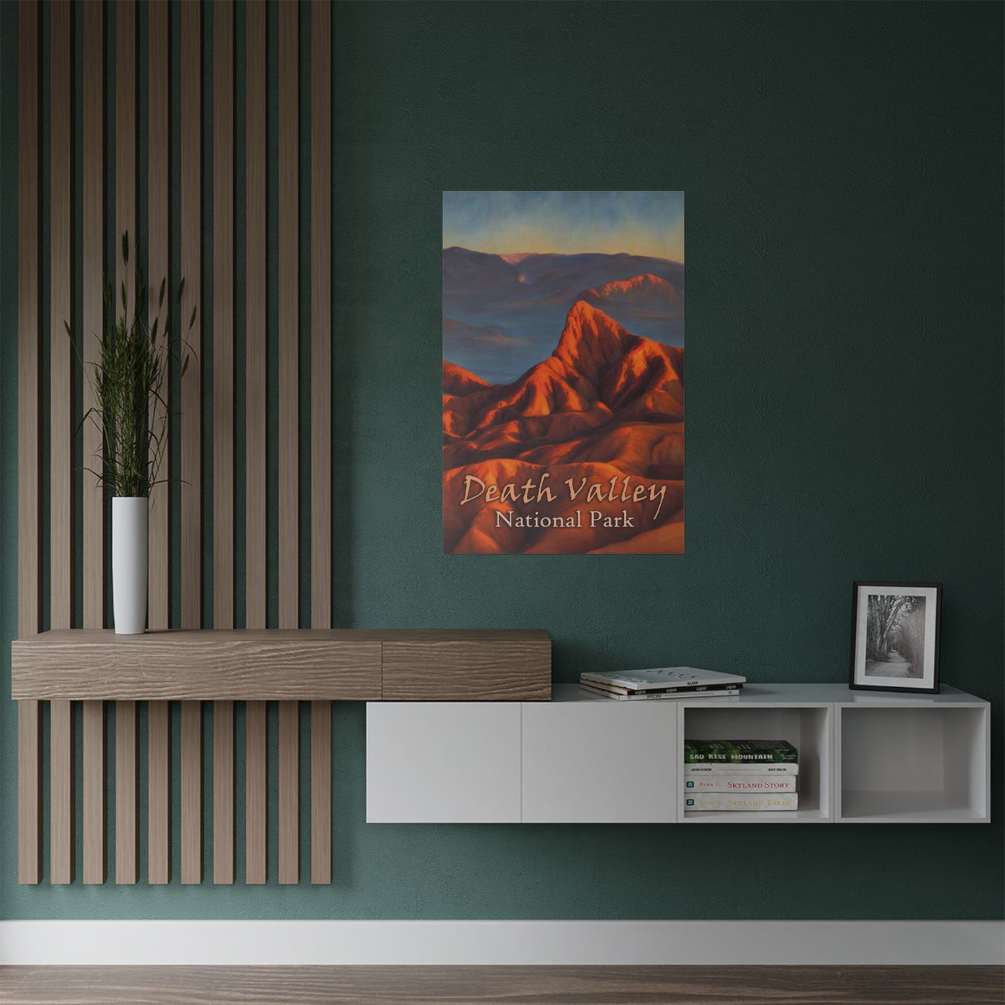 Death Valley National Park's Zabriskie Point Satin Posters