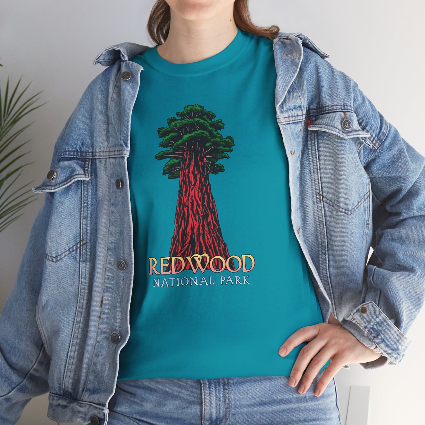 Redwood National Park Unisex Glidan Heavy Cotton Tee