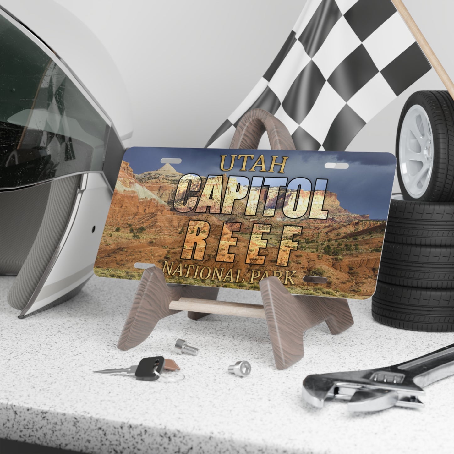 Capitol Reef National Park Custom License Plate