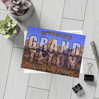 Grand Teton National Park Postcards