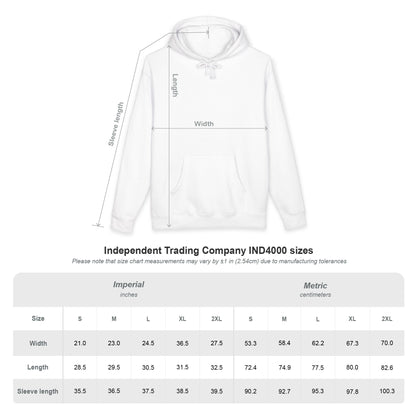 Grand Teton National Park Unisex Heavyweight Hooded Sweatshirt