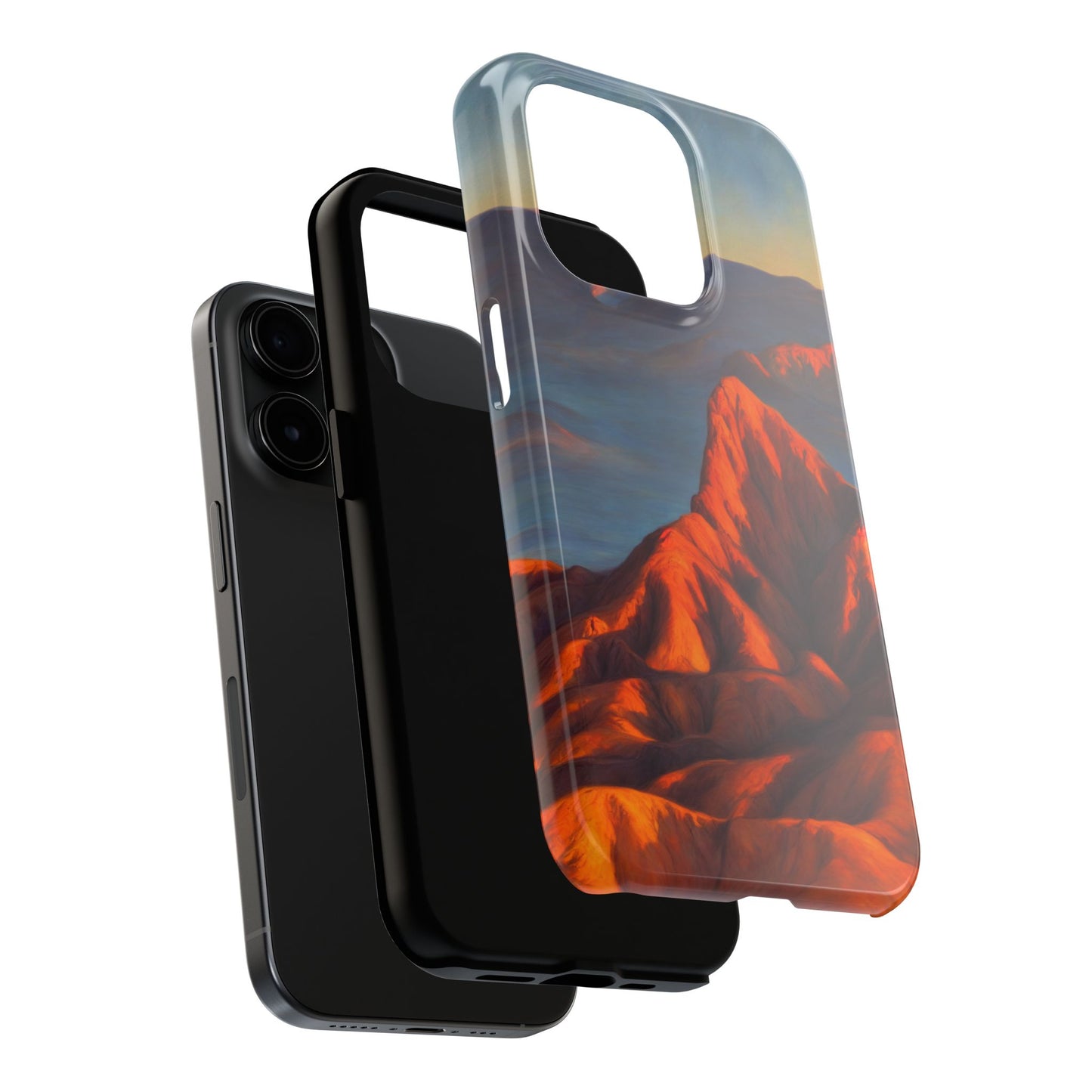 Death Valley National Park's Zabriskie Point Phone Cases, Non-Titled Version
