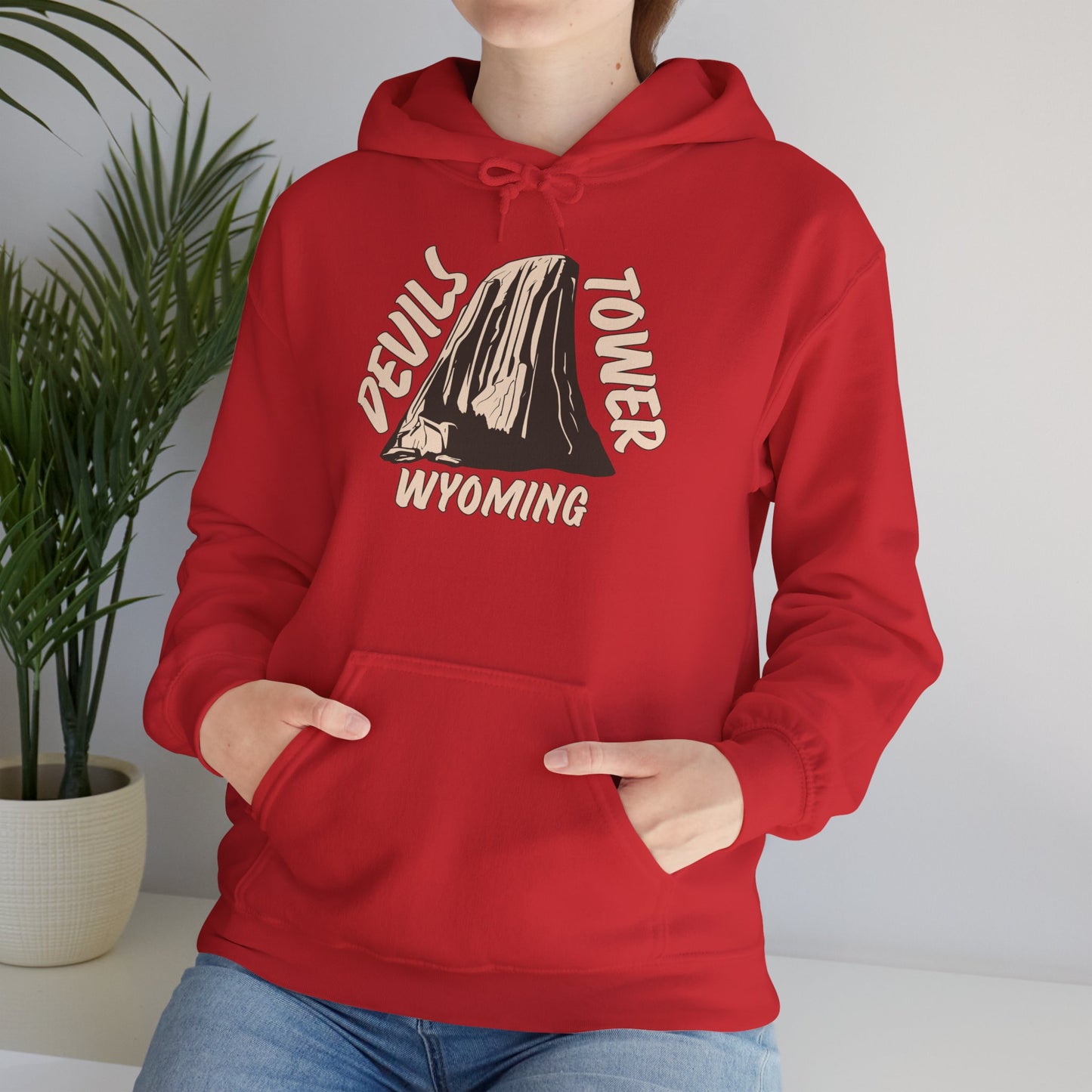 Devil's Tower National Monument Unisex Heavy Blend™ Hooded Sweatshirt