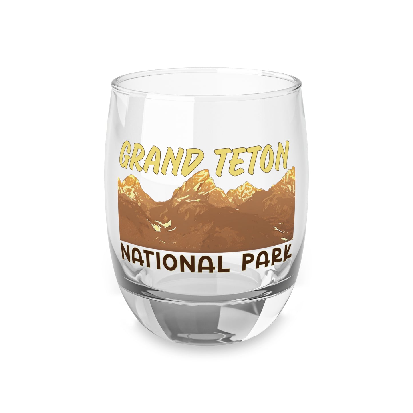 Grand Teton National Park Whiskey Glass