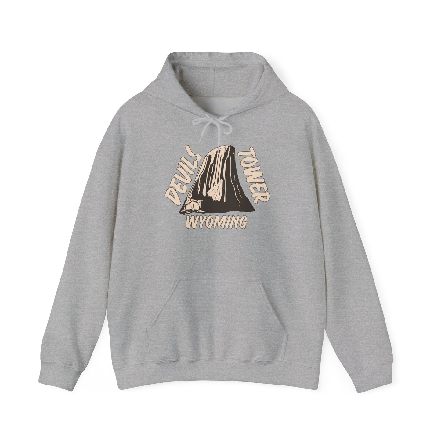 Devil's Tower National Monument Unisex Heavy Blend™ Hooded Sweatshirt