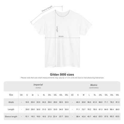 Grand Teton National Park Unisex Heavy 100% Cotton Tee