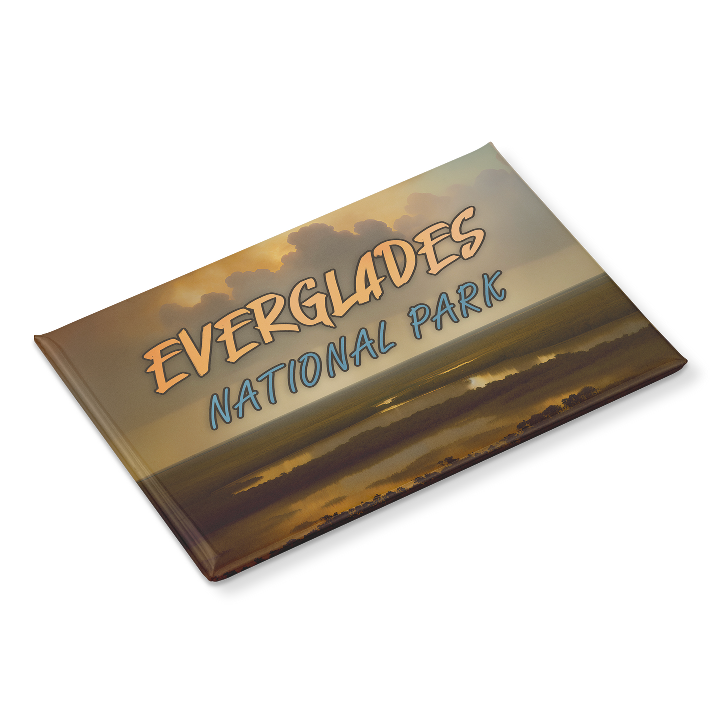 Everglades_National_Park_Refrigerator_Ma_RectangleButtonMagnet_H_Angle_Mockup.png