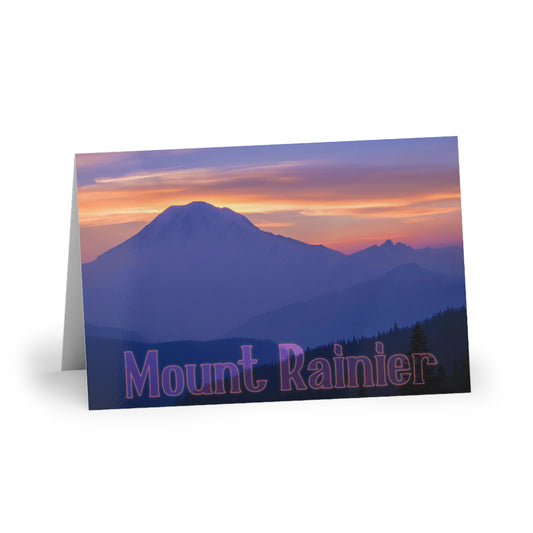 Mount Rainier National Park Greeting Cards