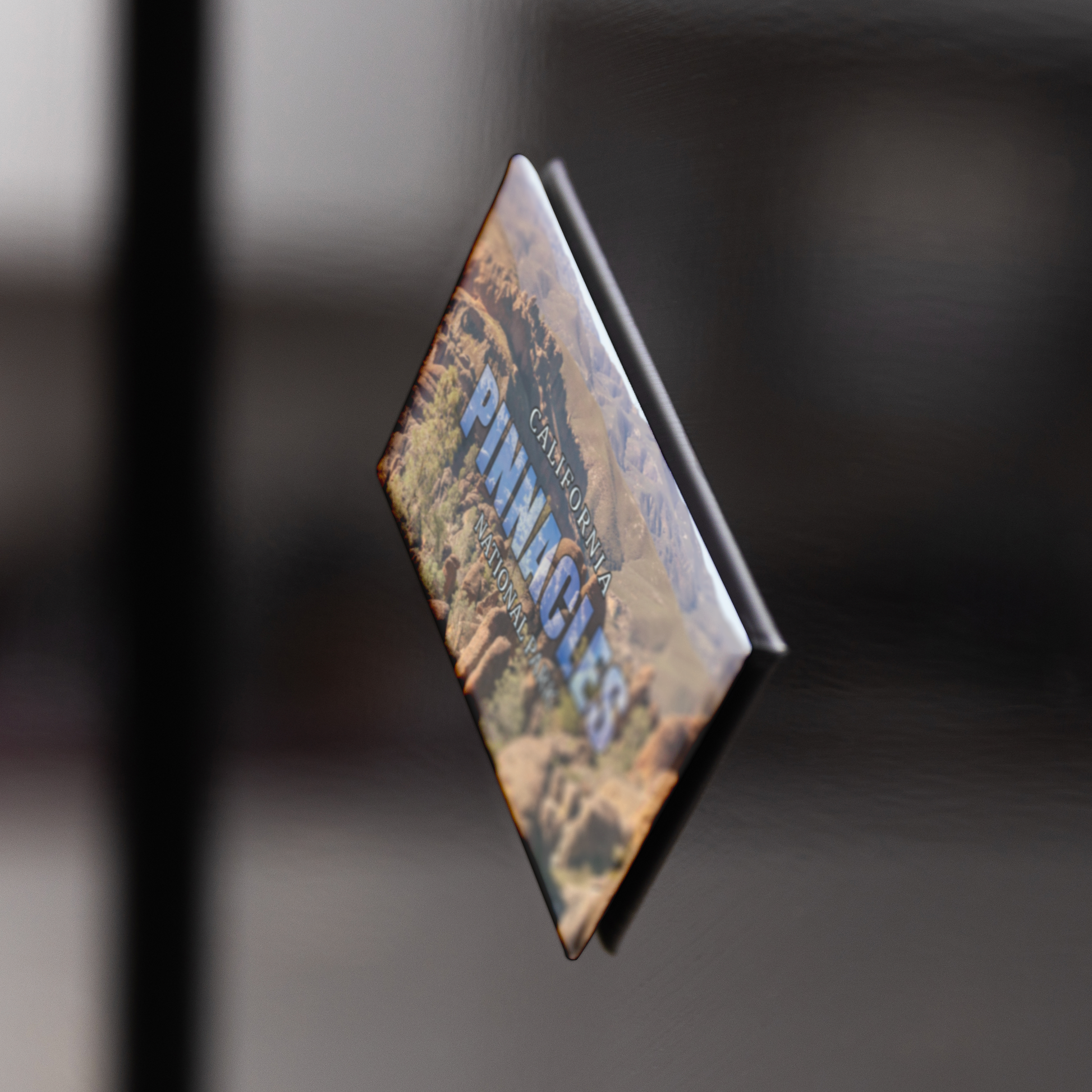 Pinnacles_National_Park_Refrigerator_Mag_RectangleButtonMagnet_H_BlackFridge_Mockup.png
